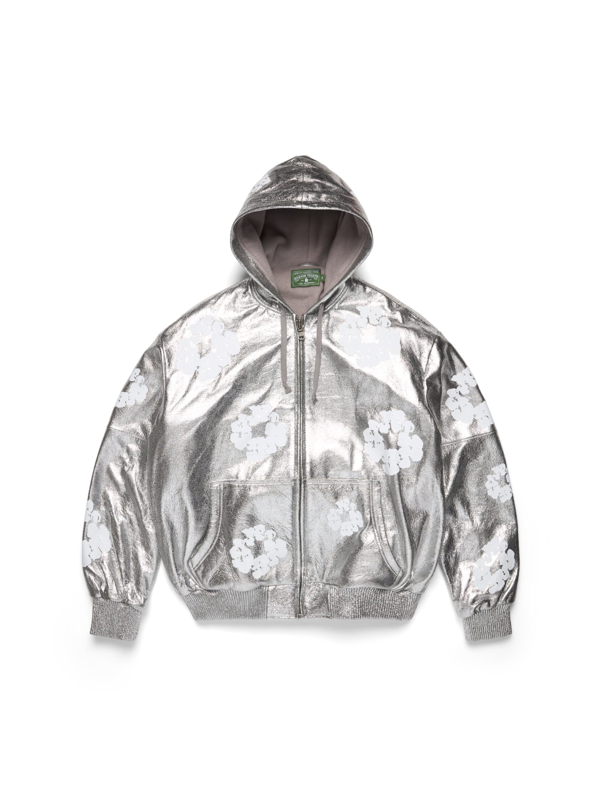 COTTONWREATHLEATHERHOODIE_SILVER_FRONT
